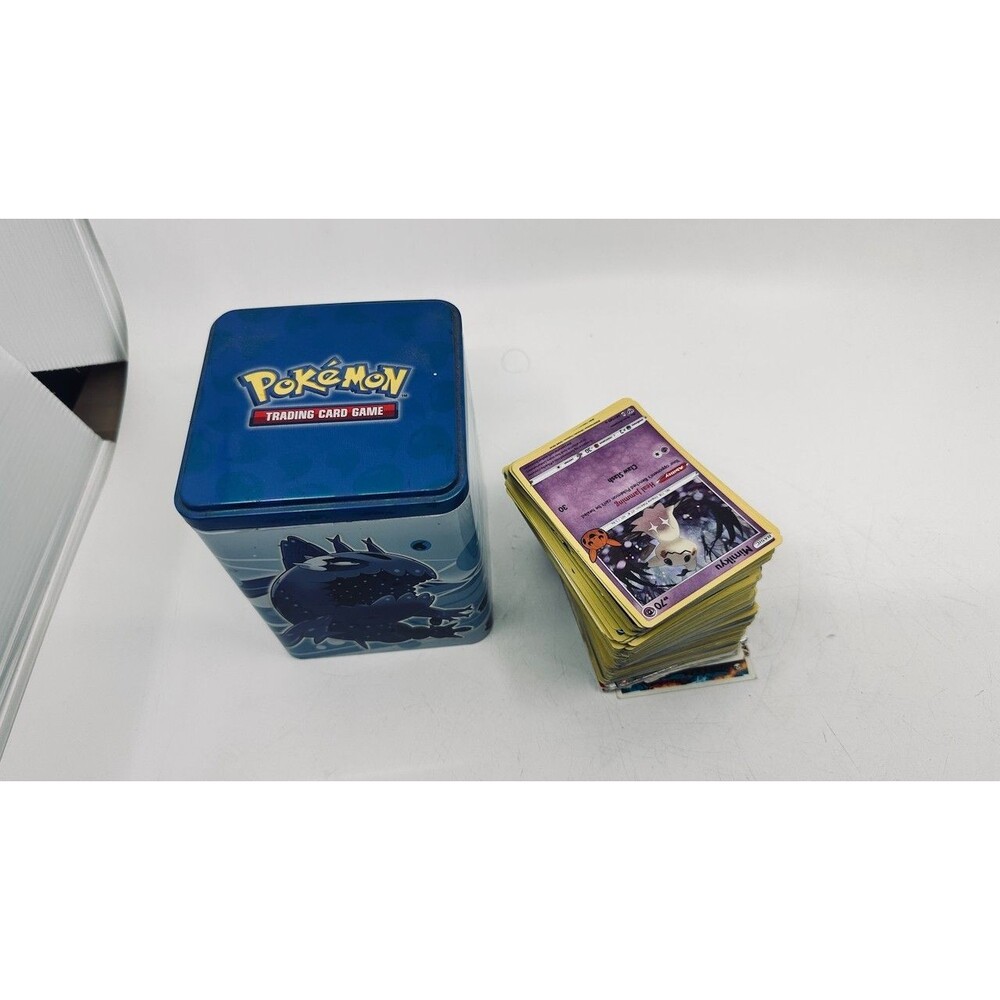 Pokemon TCG Collection Lot - 150+ Cards w/ Holo Rares, Tin, Japanese Cards
